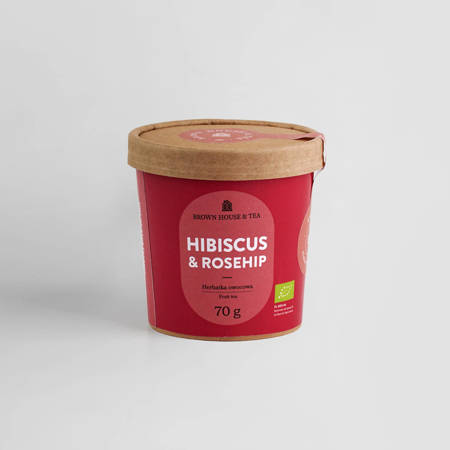 Herbata owocowa HIBISCUS & ROSEHIP 70g